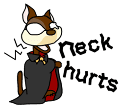 Cat in bad condition English Ver.1 sticker #627255