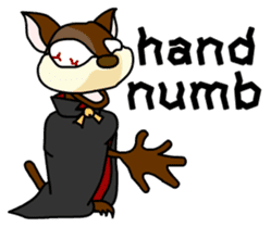 Cat in bad condition English Ver.1 sticker #627257