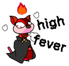 Cat in bad condition English Ver.1 sticker #627263