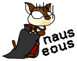 Cat in bad condition English Ver.1 sticker #627267