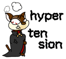 Cat in bad condition English Ver.1 sticker #627270