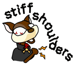 Cat in bad condition English Ver.1 sticker #627276