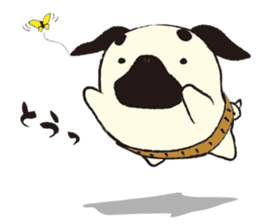 Maro Pug sticker #627727