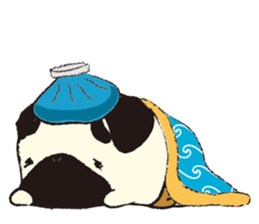 Maro Pug sticker #627735