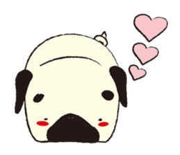 Maro Pug sticker #627749