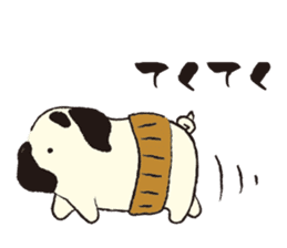 Maro Pug sticker #627760