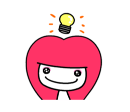 Apple Girl sticker #627925