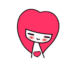 Apple Girl sticker #627927