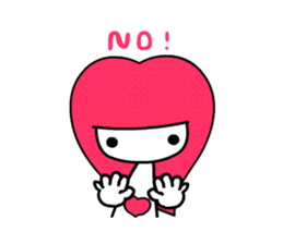 Apple Girl sticker #627930