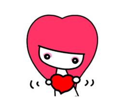 Apple Girl sticker #627955