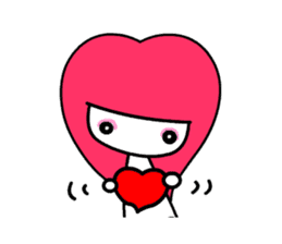 Apple Girl sticker #627955