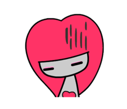 Apple Girl sticker #627957