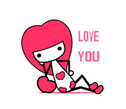 Apple Girl sticker #627958