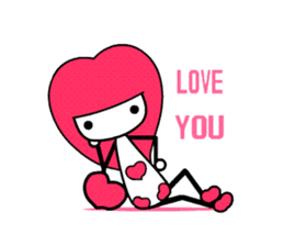 Apple Girl sticker #627958