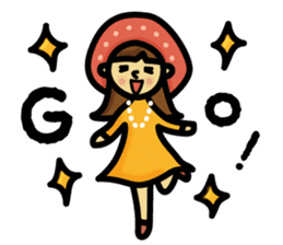 onedari hoshi-girl sticker #628641