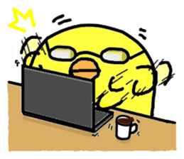 Mr. Piyo Mochi sticker #628965