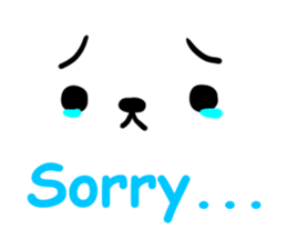 Polar Bear sticker.English version sticker #629015