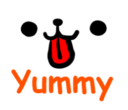 Polar Bear sticker.English version sticker #629025