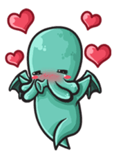 Little Cutethulu sticker #629410