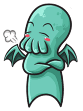 Little Cutethulu sticker #629411