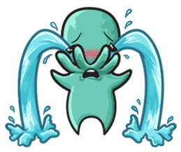 Little Cutethulu sticker #629413