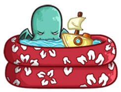 Little Cutethulu sticker #629415