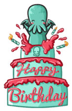 Little Cutethulu sticker #629427