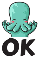 Little Cutethulu sticker #629433