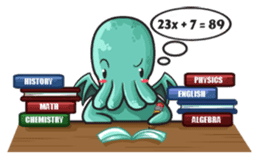 Little Cutethulu sticker #629436