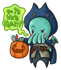 Little Cutethulu sticker #629439