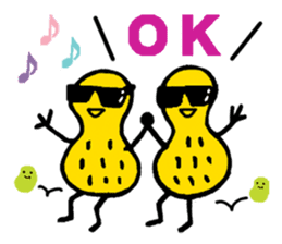 Arlie and friends in the chokochoko town sticker #630046