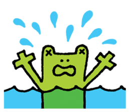 Arlie and friends in the chokochoko town sticker #630060