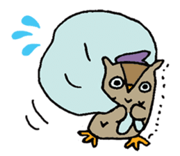 Arlie and friends in the chokochoko town sticker #630069