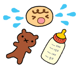 Arlie and friends in the chokochoko town sticker #630072