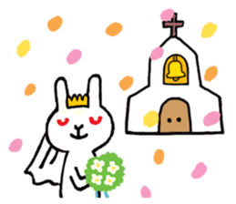 Arlie and friends in the chokochoko town sticker #630075