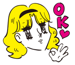 Passion girl Chikako sticker #630412