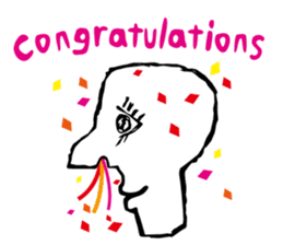 Mr. nose hair (English edition) sticker #630850