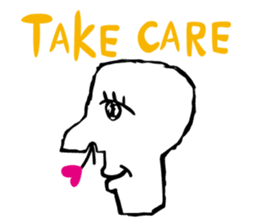 Mr. nose hair (English edition) sticker #630851