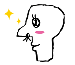 Mr. nose hair (English edition) sticker #630852