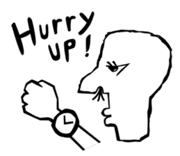 Mr. nose hair (English edition) sticker #630856