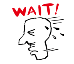 Mr. nose hair (English edition) sticker #630857