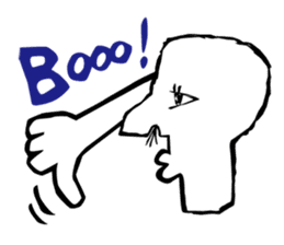 Mr. nose hair (English edition) sticker #630859