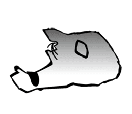 Mr. nose hair (English edition) sticker #630861