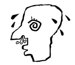 Mr. nose hair (English edition) sticker #630862