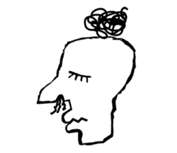 Mr. nose hair (English edition) sticker #630863