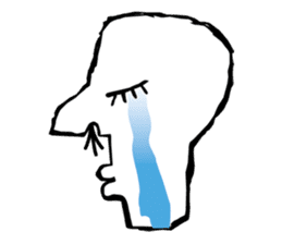 Mr. nose hair (English edition) sticker #630865