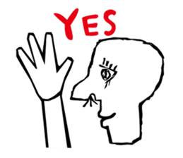 Mr. nose hair (English edition) sticker #630866