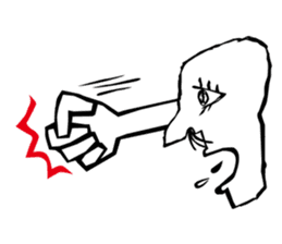 Mr. nose hair (English edition) sticker #630871