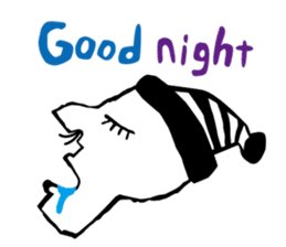 Mr. nose hair (English edition) sticker #630875