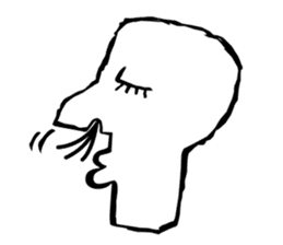 Mr. nose hair (English edition) sticker #630878